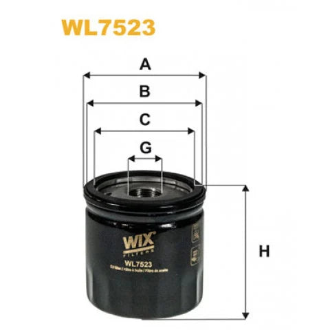 WIX OLJEFILTER WX7523