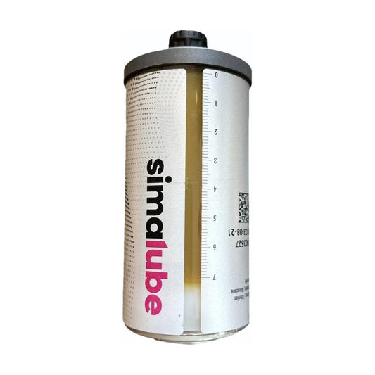 Simalube 125 ml automatisk smøreapparat med Mobilgrease XHP 222